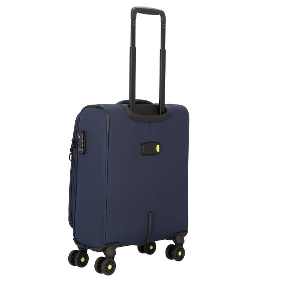 d&n Travel Line 9704 4 ruote Carrello della cabina S 55 cm con piega di espansione