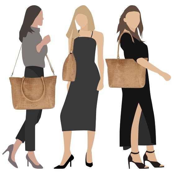 Burkely Cool Colbie Borsa shopper Pelle 37 cm