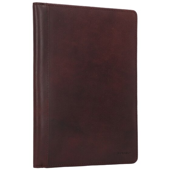 Burkely Astuccio da scrittura in pelle Bing vintage 33 cm