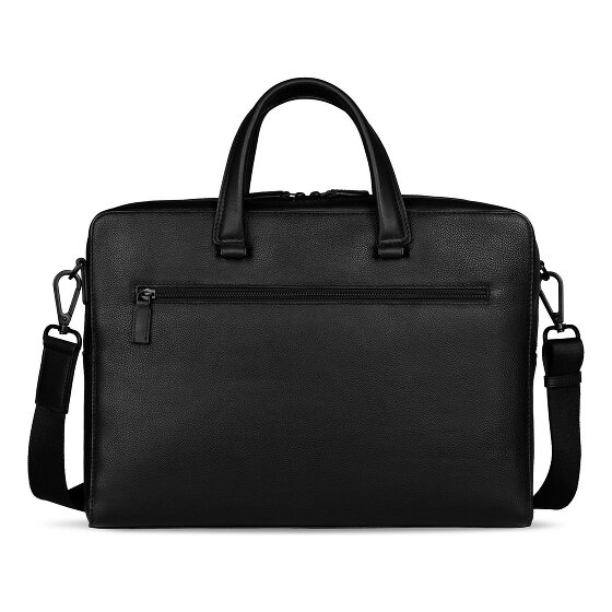 bugatti Black Valigetta Pelle 39 cm Scomparto per laptop