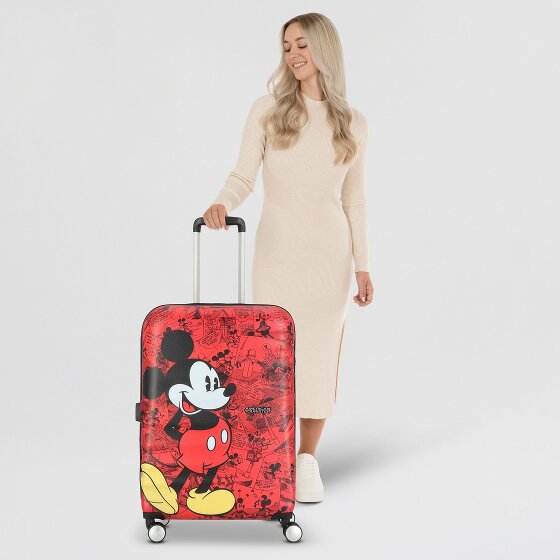 American Tourister Wavebreaker Disney 4 ruote Carrello 67 cm