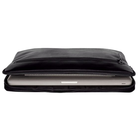 Leonhard Heyden Cambridge Laptop Sleeve in pelle 41 cm