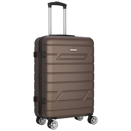 Nowi Bergamo 4 ruote Set di valigie 3 pezzi