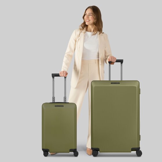 Porsche Design Voyager 4 ruote Set di valigie 2 pezzi con piega di espansione