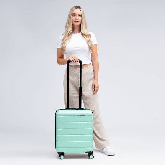Franky Munich 4.0 4 ruote Carrello della cabina S 53 cm con piega di espansione