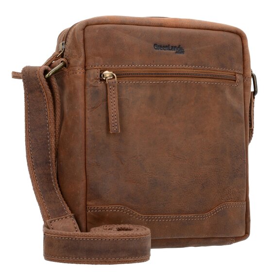 Greenland Nature Montenegro Borsa a tracolla in pelle 21 cm