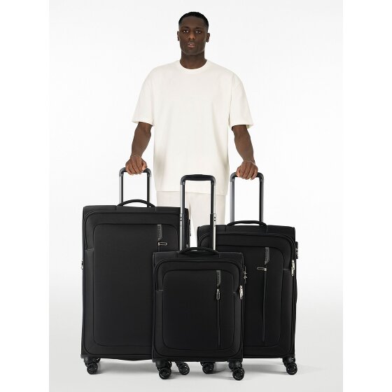 American Tourister Nitestream 4 ruote Set di valigie 3 pezzi espandibile