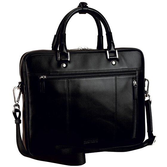 Leonhard Heyden Montreal Valigetta Pelle 38 cm