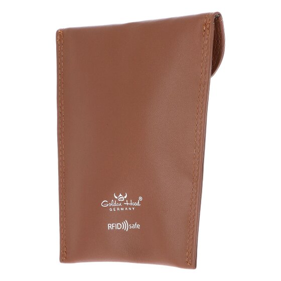 Golden Head Polo Portachiavi RFID in pelle 8 cm