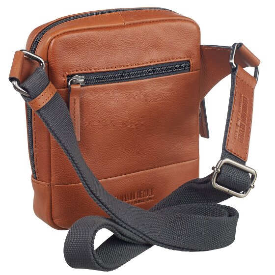 Leonhard Heyden Hamburg Borsa a tracolla in pelle 16 cm