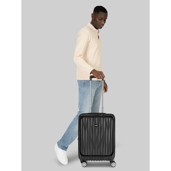 Bric's Cervia 2.0 4 ruote Carrello della cabina S 55 cm Scomparto per laptop con piega di espansione