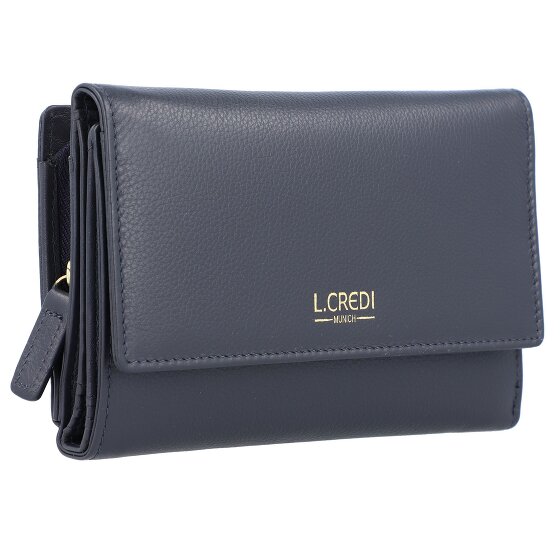 L.Credi Portafoglio Evelyn RFID in pelle 14,5 cm