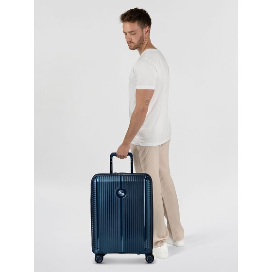 Polestream Paris 4 ruote Carrello della cabina 55 cm con piega di espansione
