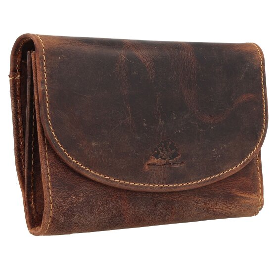Greenburry Portafoglio vintage in pelle 15,5 cm
