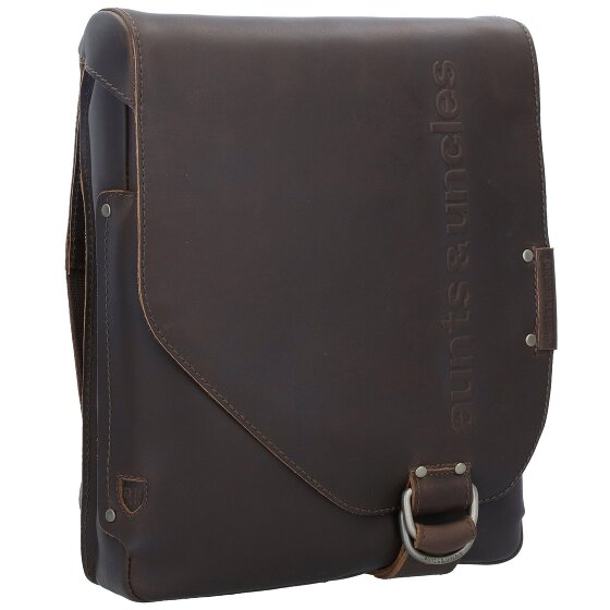 aunts & uncles Hunter Jason, borsa a tracolla in pelle 29 cm