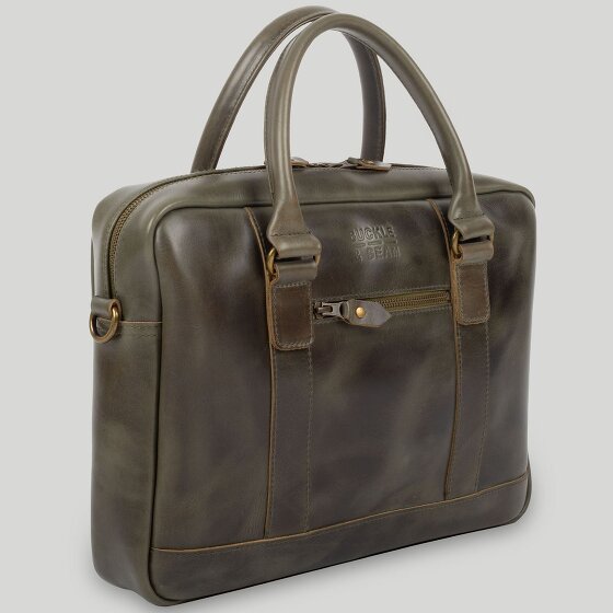 Buckle & Seam Everett Cartella in pelle 38 cm Scomparto per laptop