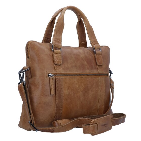 Greenland Nature Cartella leggera in pelle 38 cm Scomparto per computer portatile