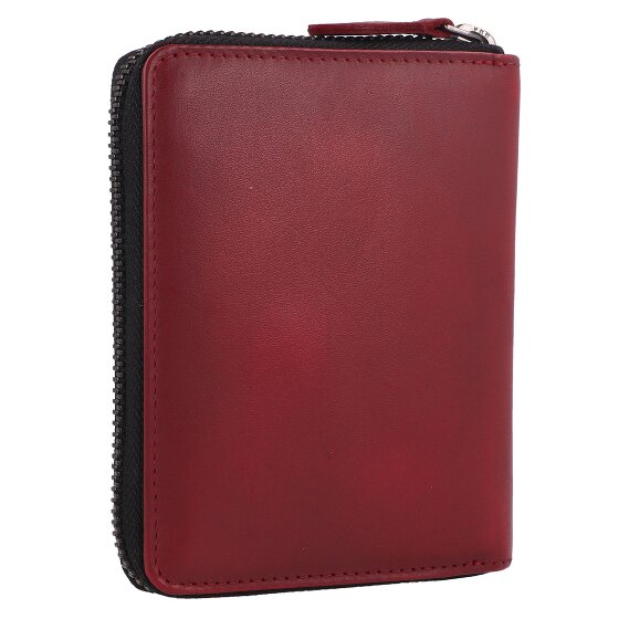 Greenburry Destressed Portafoglio Protezione RFID Pelle 13 cm