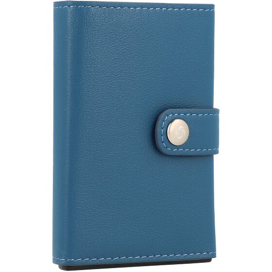 Samsonite Custodia per carte di credito Alu Fit RFID in pelle 6,5 cm