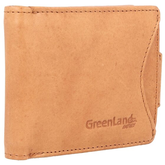 Greenland Nature Portafoglio Nature RFID in pelle 10 cm