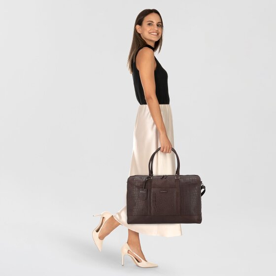 Burkely Cool Colbie Borsa da viaggio Weekender Pelle 51 cm