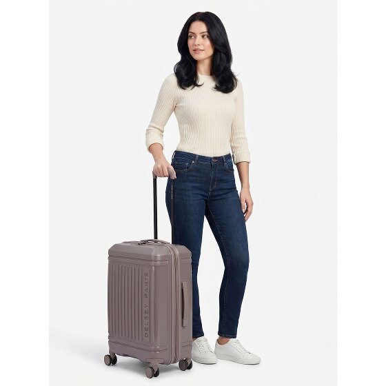 Delsey Paris Lutece 4 ruote Trolley cabina 55 cm espandibile