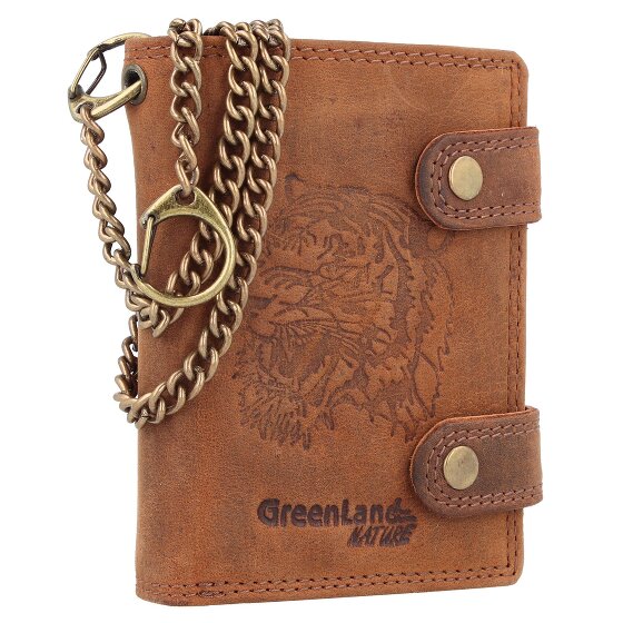 Greenland Nature Montenegro Portafoglio RFID in pelle 9 cm