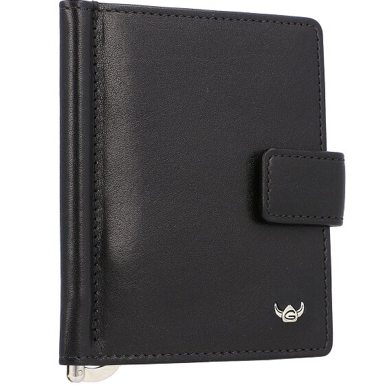 Golden Head Colorado Custodia per carta di credito in pelle 8,5 cm con fermasoldi
