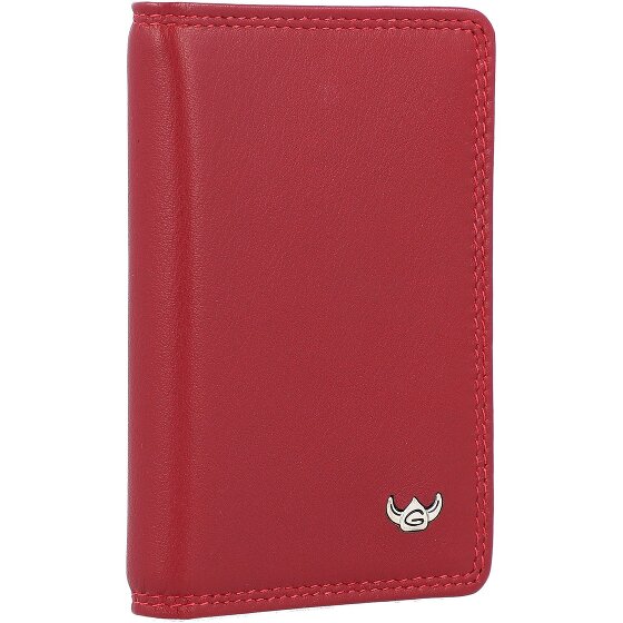Golden Head Polo Custodia per carte di credito RFID in pelle 7 cm