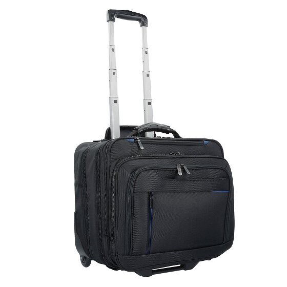 Dermata 2 ruote Trolley business 38 cm Vano porta PC