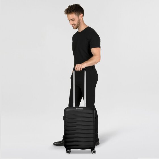Franky London 4 ruote Carrello della cabina S 55 cm con piega di espansione
