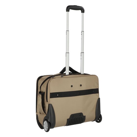 Dermata 2 ruote Carrello business 41 cm Scomparto per laptop
