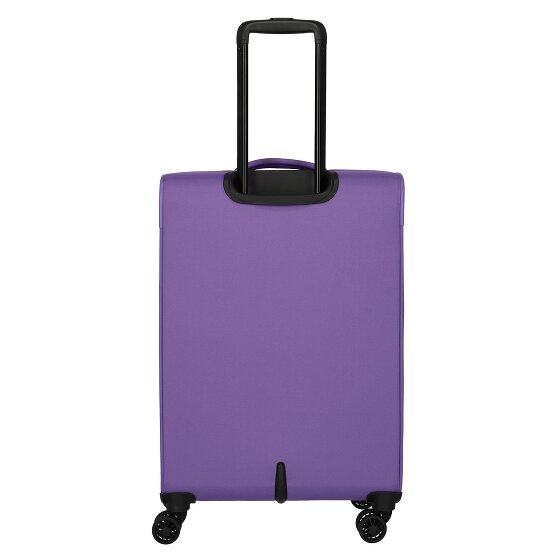 Travelite Rügen 4 ruote Set di valigie 3 pezzi con piega di espansione