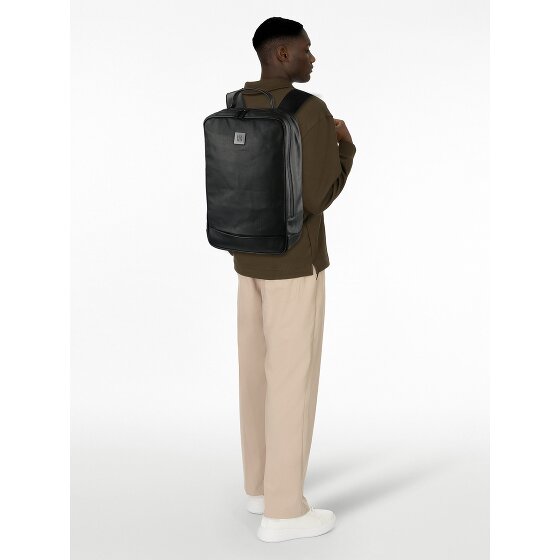 Harbour 2nd City Lights Zaino da giorno Vera Pelle 40 cm Vano porta PC