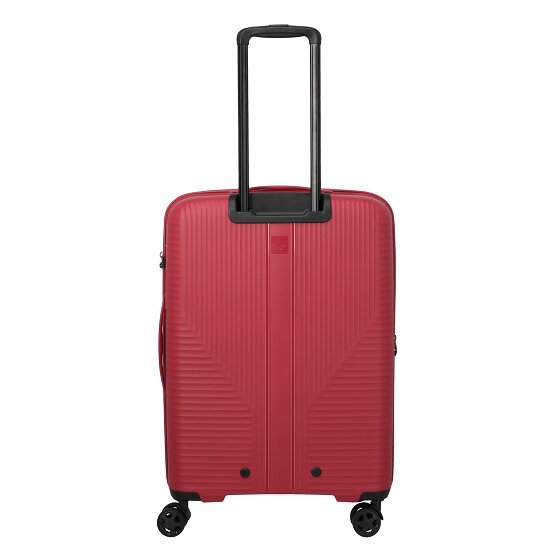 Travelite Air Stripe 4 ruote Set di valigie 3 pezzi con piega di espansione