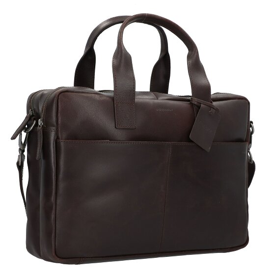 Burkely Cartella Jesse vintage in pelle 42 cm Scomparto per laptop