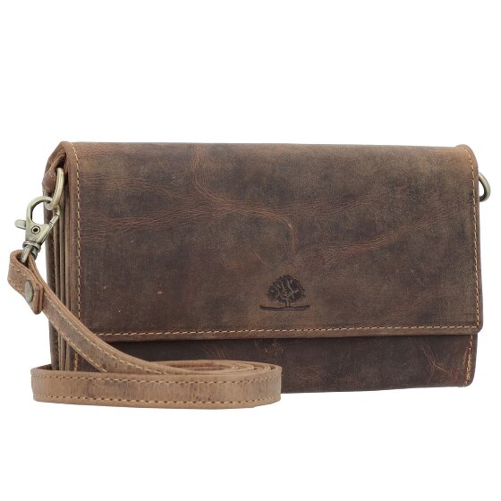 Greenburry Vintage Pochette Protezione RFID Pelle 20 cm