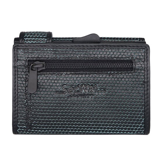 SecWal Porta carte di credito RFID in pelle 7 cm