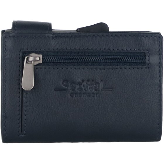 SecWal SecWal 1 Custodia per carte di credito Portafoglio RFID in pelle 9 cm