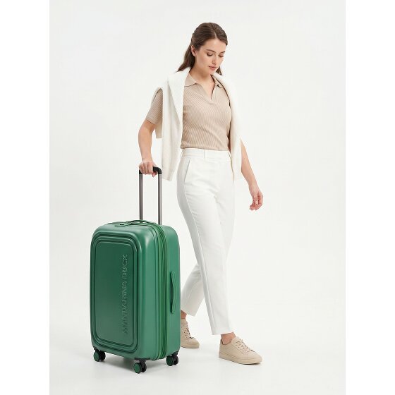 Mandarina Duck Logoduck + 4 ruote Carrello L 75 cm