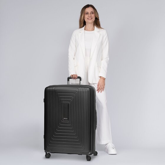 Redolz Essentials 14 4 ruote Carrello L 77 cm con piega di espansione