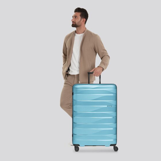 Bergpfeil Trolley da viaggio a 4 ruote L 75 cm con piega ad espansione