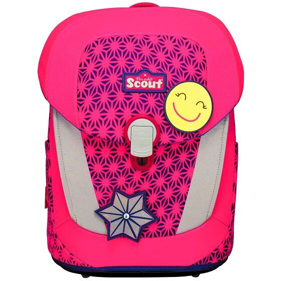 Scout Sunny II Neon Safety Set di borse per la scuola 4 pezzi