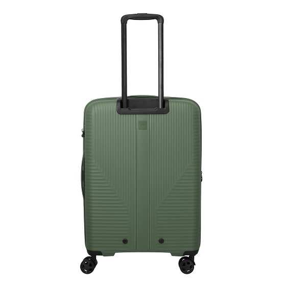 Travelite Air Stripe 4 ruote Set di valigie 3 pezzi con piega di espansione