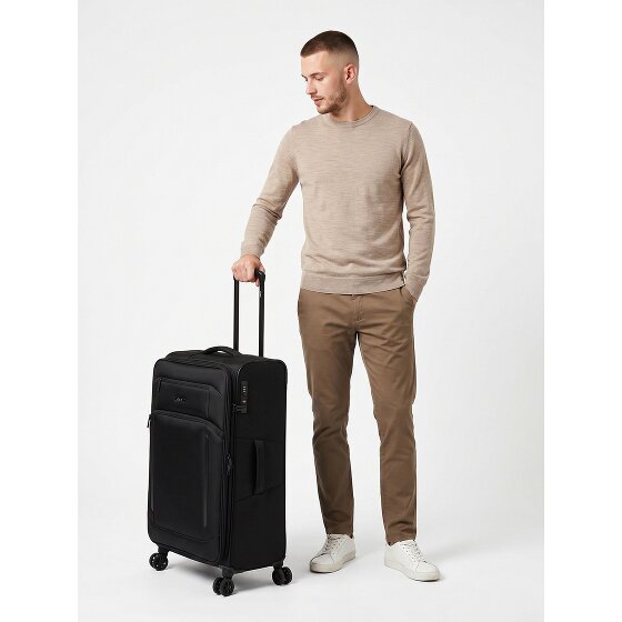 d&n Travel Line 9804 4 ruote Carrello L 78 cm espandibile