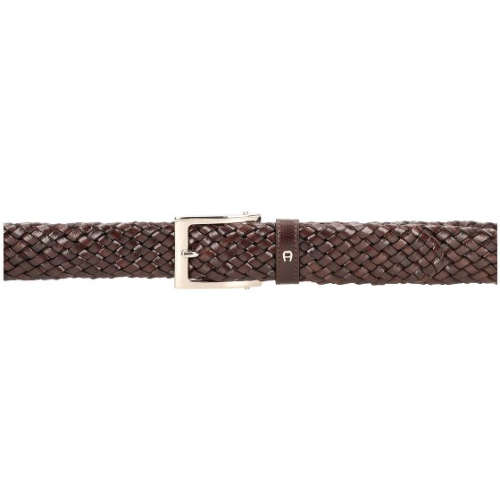 AIGNER Cintura business in pelle intrecciata