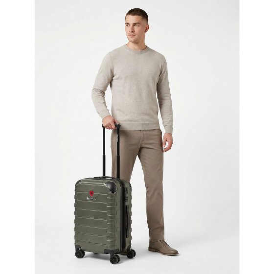 Tonino Lamborghini Milano 4 ruote Trolley cabina S 54 cm espandibile