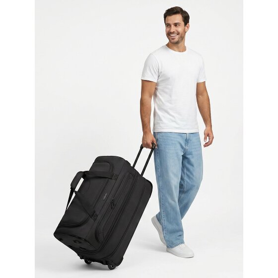 Redolz Duffle Essentials Borsa da viaggio a 2 ruote 55 cm M con patta di espansione