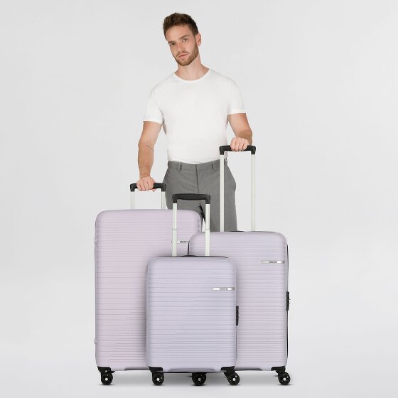 American Tourister Liftoff 4 ruote Set di valigie 3 pezzi con piega di espansione