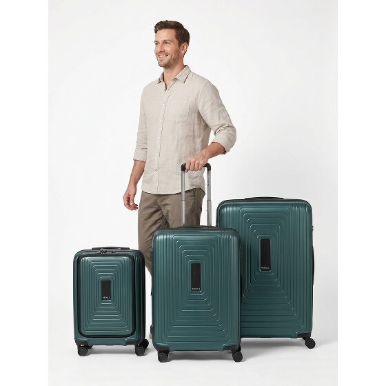 Redolz Essentials 14 4 ruote Set di valigie 3 pezzi espandibile